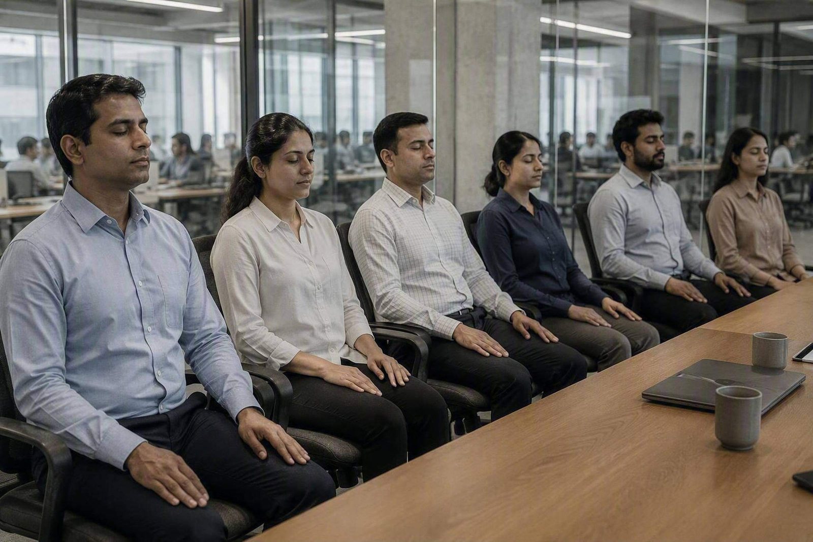 A workplace session