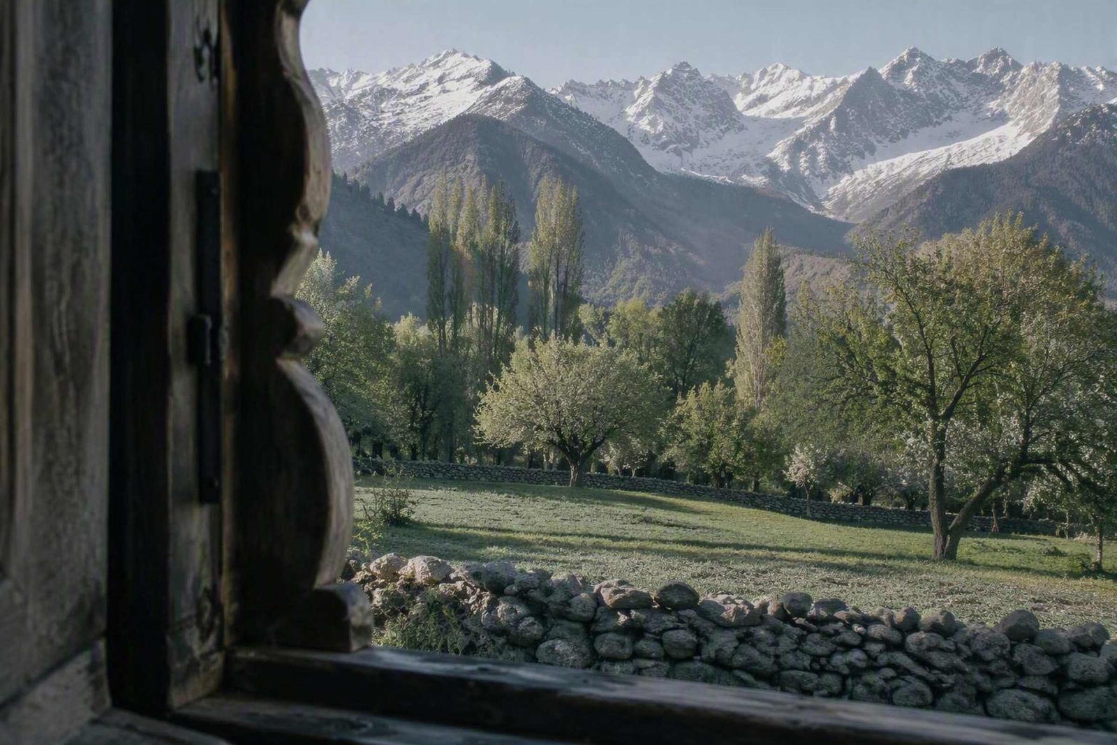 The Kashmir valley in May